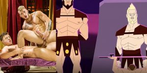 Sacred Band Of Thebes Gay Porn Cartoon Animation William Seed Bottom JJ Knight XXX