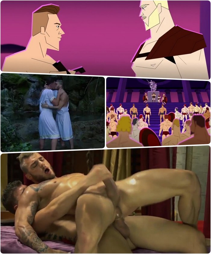 Sacred Band Of Thebes Gay Porn Cartoon Animation William Seed Bottom JJ Knight