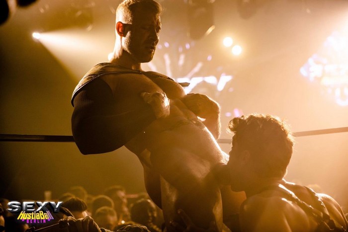 HustlaBall Berlin Gay Porn Star Live Sex Show On Stage 2018