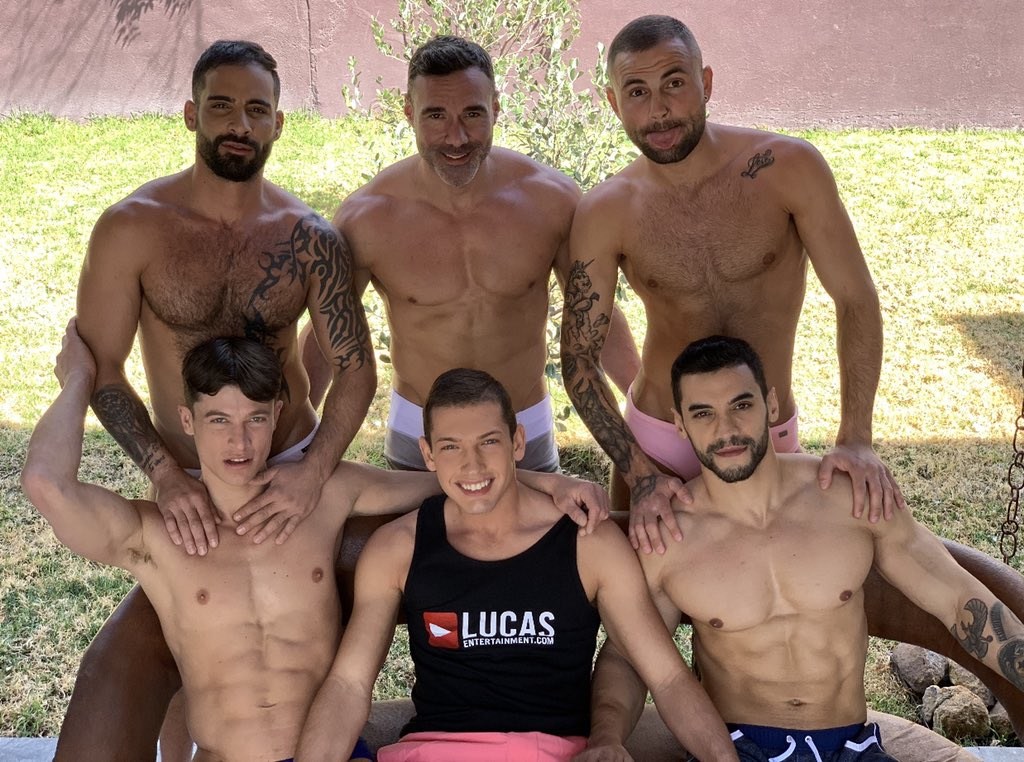 Gay Porn Stars Behind The Scenes LucasEntertainment Mexico 
