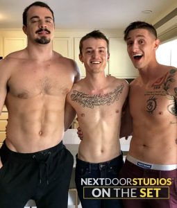 Gay Porn Behind The Scenes Alex James Lance Ford Domenic Green