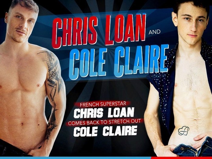 Chris Loan Manhandles Cole Claire Live Cam Show