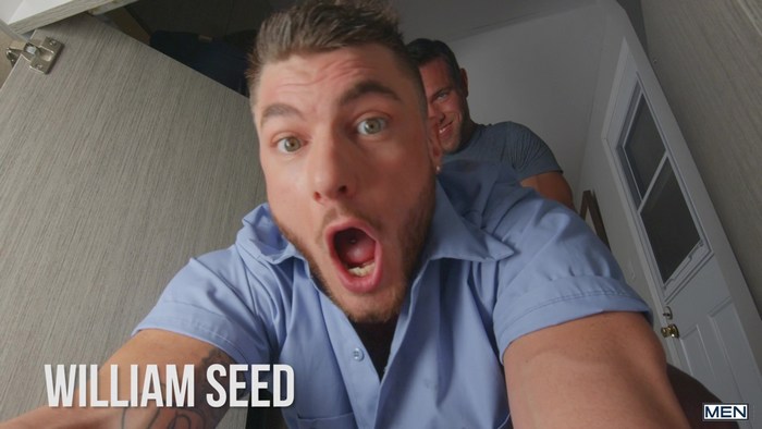 William Seed Bottom Gay Porn Muscle Hunk Riding Big Dick Alex Mecum 
