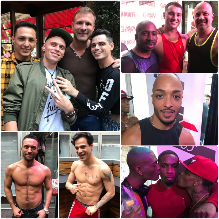 Gay Porn Stars GayVN Party Sidetrack 2019