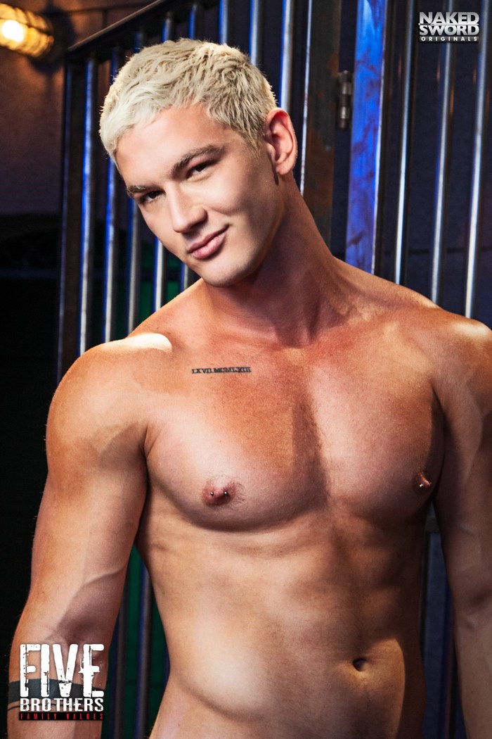 Jay Dymel Gay Porn Star Shirtless Muscle Hunk Prison