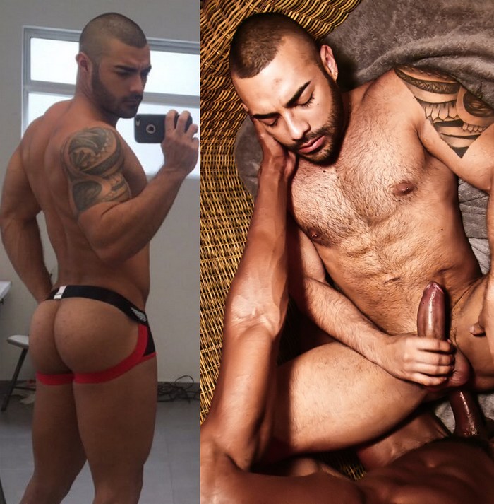 Andres Anteliz Gay Porn Muscle Hunk Bottom Big Dick