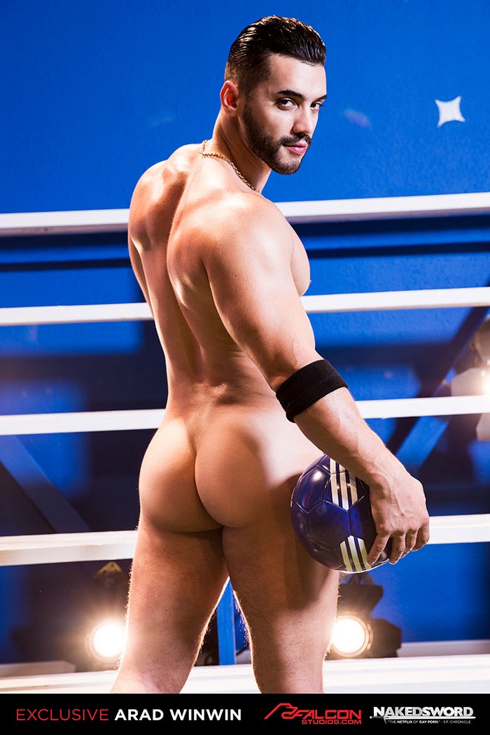 Arad Winwin Gay Porn Star Naked Muscle Hunk 
