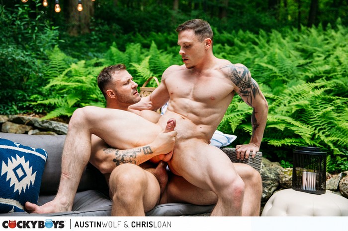 Austin Wolf Gay Porn Chris Loan Muscle Hunk CockyBoys
