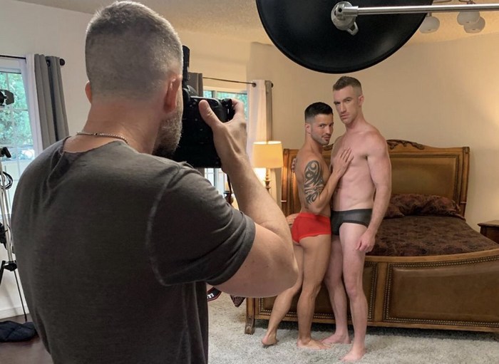 Gay Porn Behind The Scenes Casey Everett Ryan Carter Link Parker Drew Sebastian
