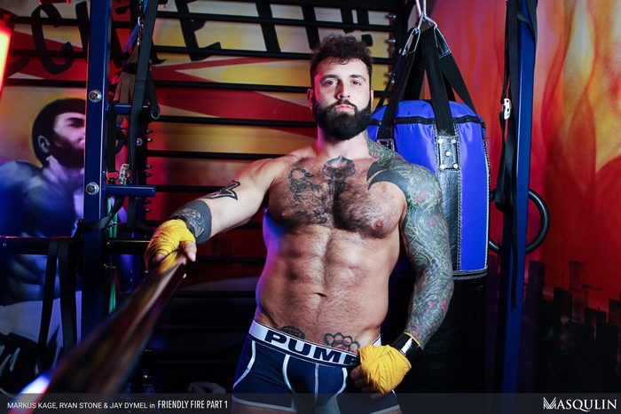 Markus Kage Gay Porn MMA Fighter Muscle Hunk Masqulin 