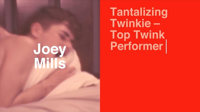 Joey Mills Gay Porn Star Pornhub Award 2019 Top Twink Performer