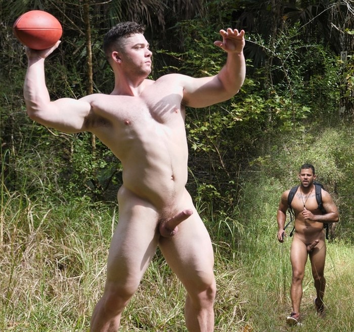 Collin Simpson Gay Porn Star Bodybuilder Naked Muscle Hunk Tony Romero TheGuySite