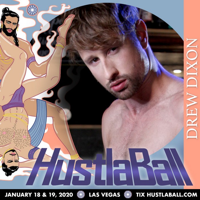 Drew Dixon Gay Porn Star HustlaBall Las Vegas 2019