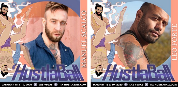 Manuel Scalco Leo Forte Gay Porn Star HustlaBall Las Vegas 2019