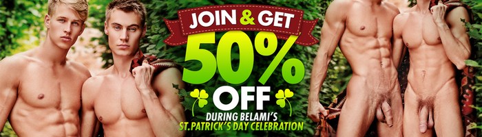 BelAmi Gay Porn St Patricks Day Celebration 50Off