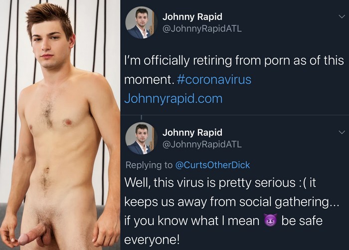 Johnny Rapid Gay Porn Star Not Retire X