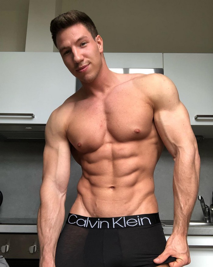 Niko Vangelis BelAmi Gay Porn Star Muscle Hunk Shirtless