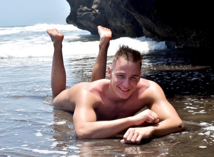 Keith Atkins BelAmi Gay Porn Star Naked Jock Nude Beach
