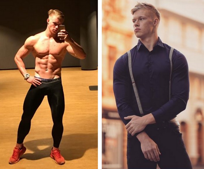 Owen Anderson BelAmi Gay Porn Cam Model Blond Muscle Jock