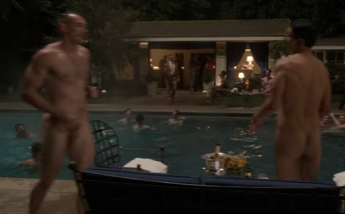 Johnny B Gay Porn Star Netflix Hollywood Naked Pool Scene