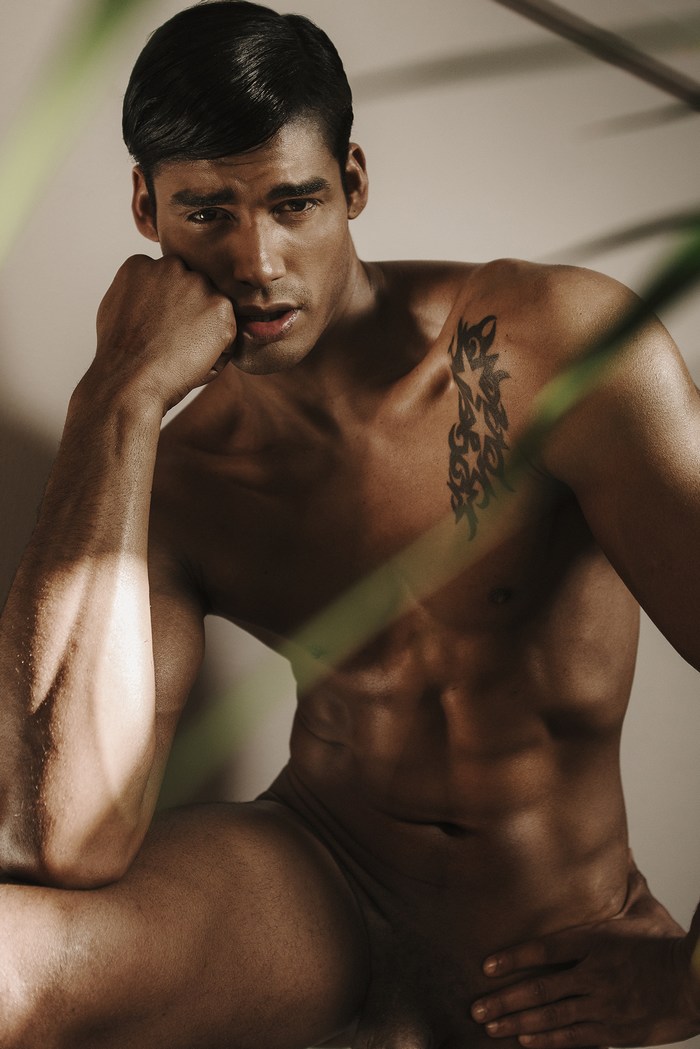Marco Antonio Venezuelan Model Shirtless Stud