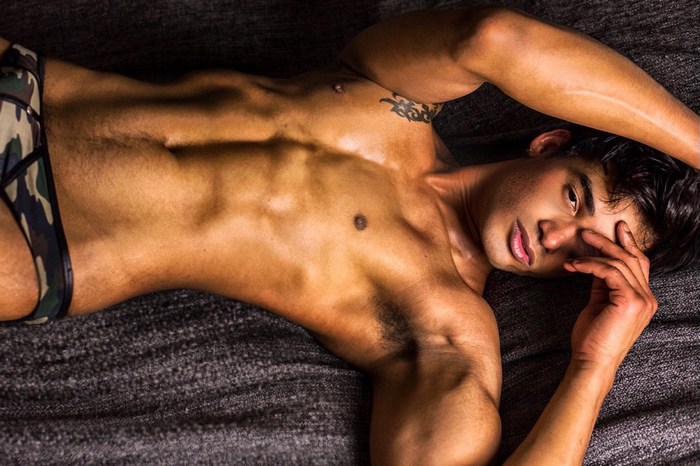 Marco Antonio Venezuelan Model Shirtless Stud
