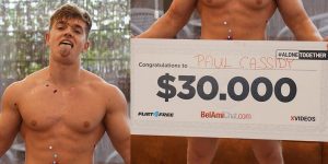 Paul Cassidy BelAmi Gay Porn Star Shirtless Jock Won Alone Together Adult Reality Show XXX