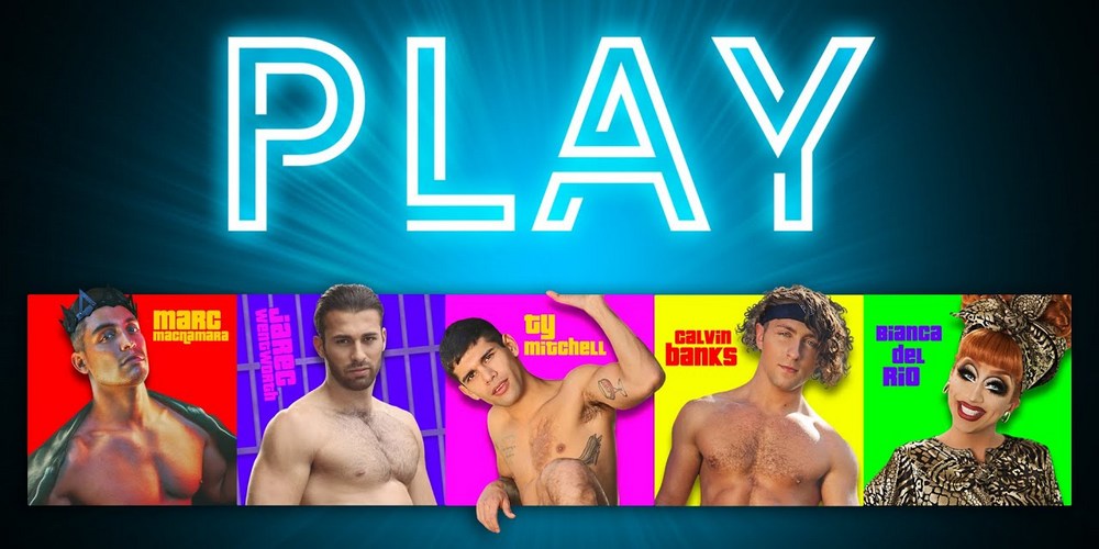 PLAY: Marc MacNamara's New Gay Porn Game Show Starring Jarec Wentworth, Bianca  Del Rio, Calvin Banks & Ty Mitchell