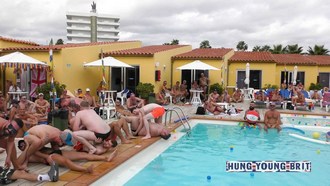 Gay Porn Gran Canaria Pool Party Hung Young Brit