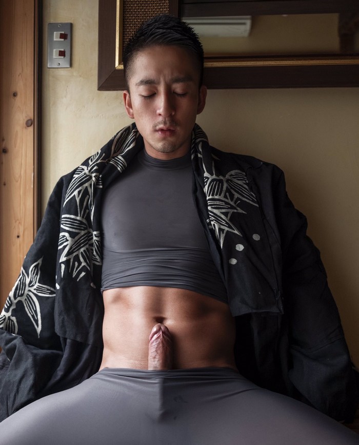 Hiroya Japanese Gay Porn Star Muscle Jock Big Dick