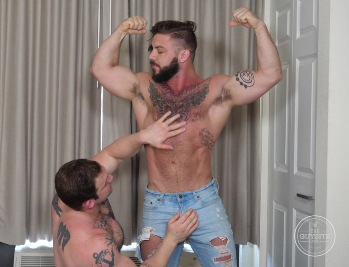 Seth Bodybuilder Gay Porn Hunk Bottom Jack TheGuySite