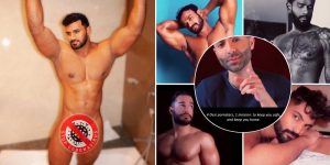 India Gay Porn Star Naked Muscle Hunk Stop Coronavirus XXX