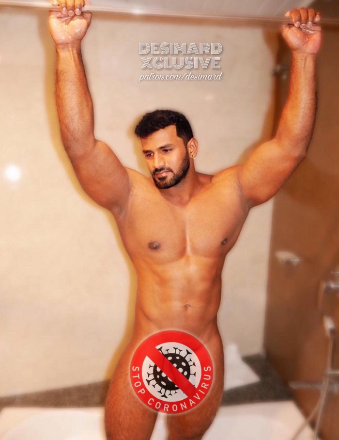 India Gay Porn Star Naked Muscle Hunk Stop Coronavirus