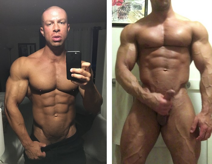 Sean Costin Bodybuilder Gay Porn Star Muscle Hunk Naked
