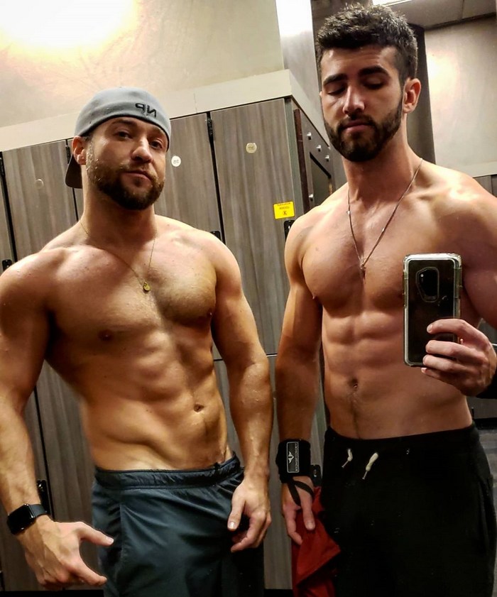 Xavier Robitaille Gay Porn Colby Melvin Muscle Jock Selfie