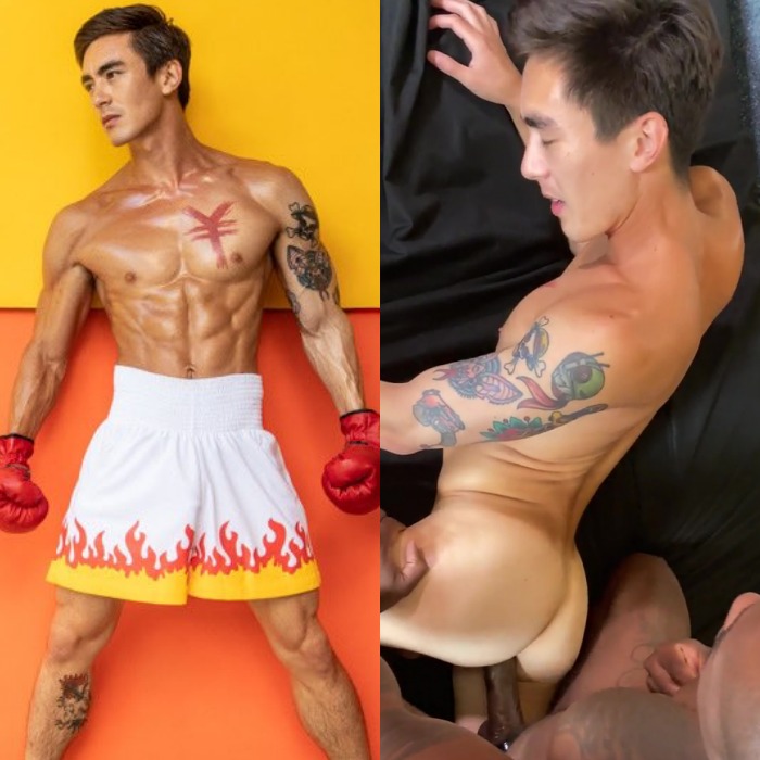 Cody Seiya Asian Gay Porn Muscle Jock Bottom Big Dick