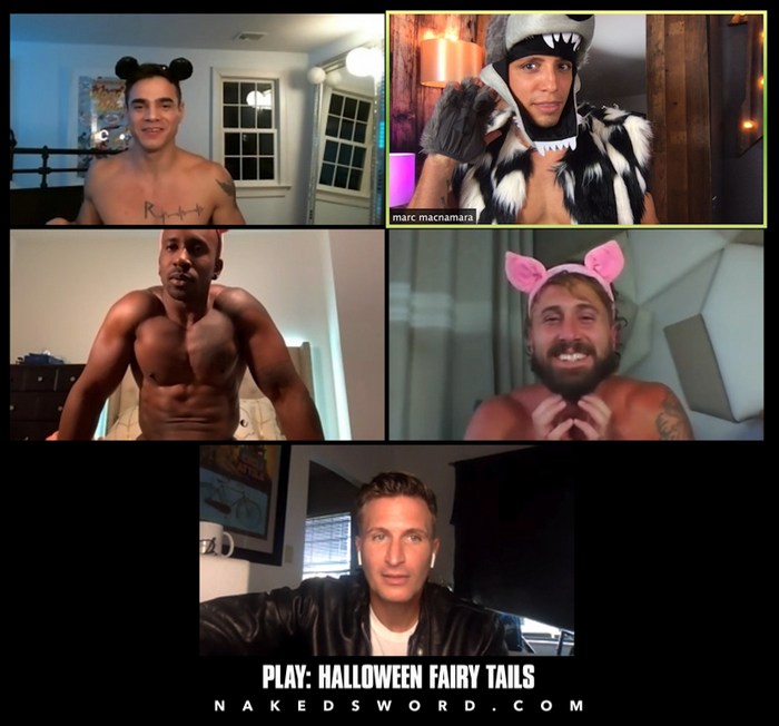 Gay Porn Play Halloween Fairy Tails Levi Karter Damon Heart Max Konnor Wesley Woods