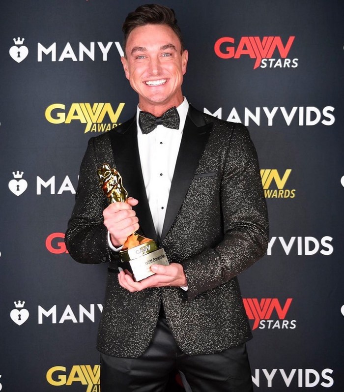 Cade Maddox Gay Porn Star GayVN Award Winning