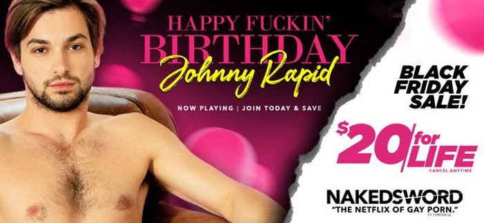 Gay Porn Happy Fuckin Birthday Johnny Rapid