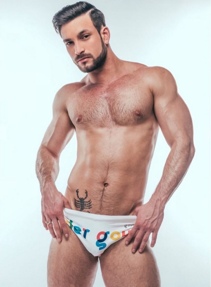 Javi Gray Gay Porn Star Shirtless Muscle Jock