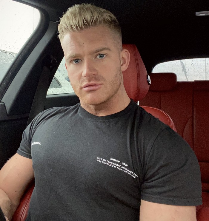Lew Telford Gay Porn Star Blond Scottish Muscle Hunk