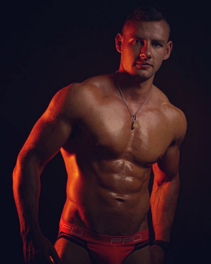 Nick Fitness Model Shirtless Muscle Hunk Gay Porn Star South Africa