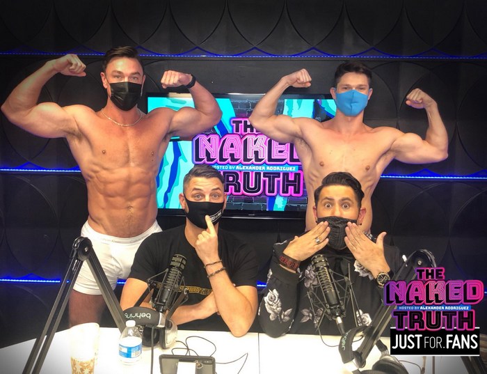 The Naked Truth JustForFans Podcast Gay Porn Cade Maddox Devin Franco Anthony John Alexander Rodriguez