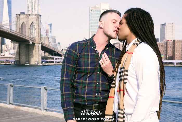 Luca DAmore Gay Porn Floyd Johnson Kiss New York