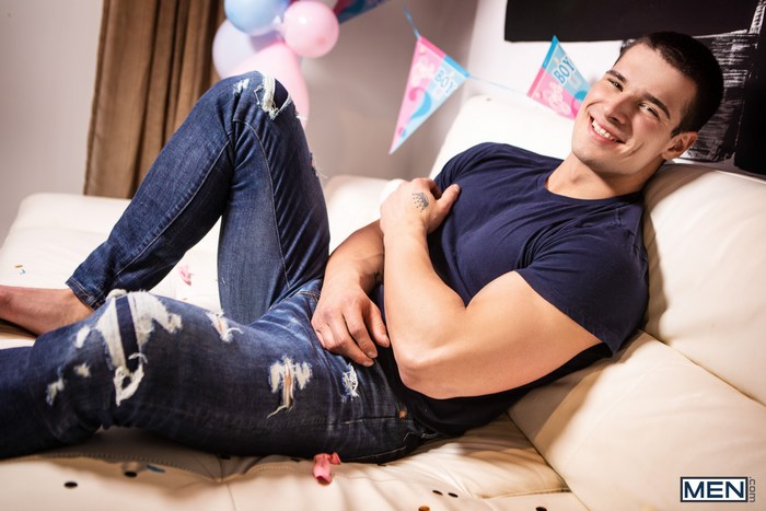 Malik Delgaty Gay Porn Star Muscle Hunk Party 