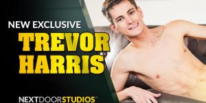 Trevor Harris Gay Porn Star Next Door Studios Exclusive Twink Model Shirtless XXX