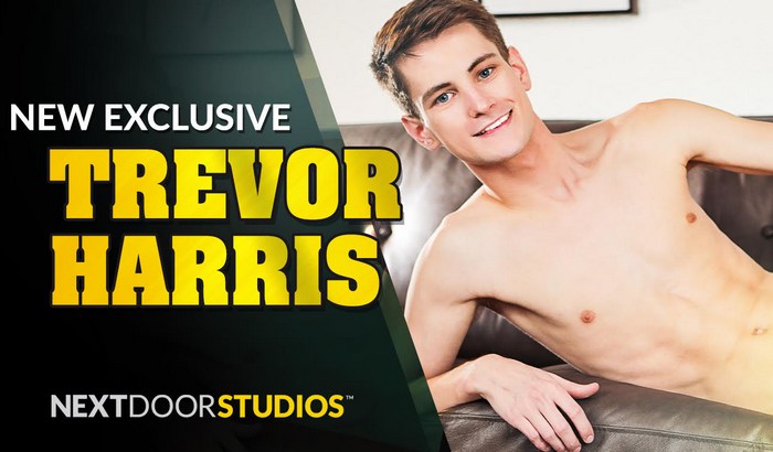Trevor Harris Gay Porn Star Next Door Studios Exclusive Twink Model Shirtless