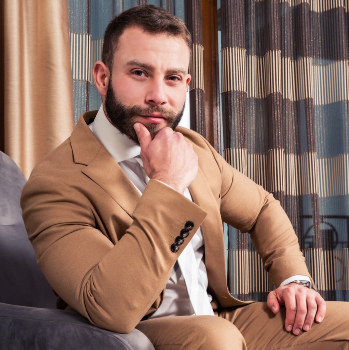 Diego Reyes Gay Porn Star Muscle Hunk Suit Menatplay