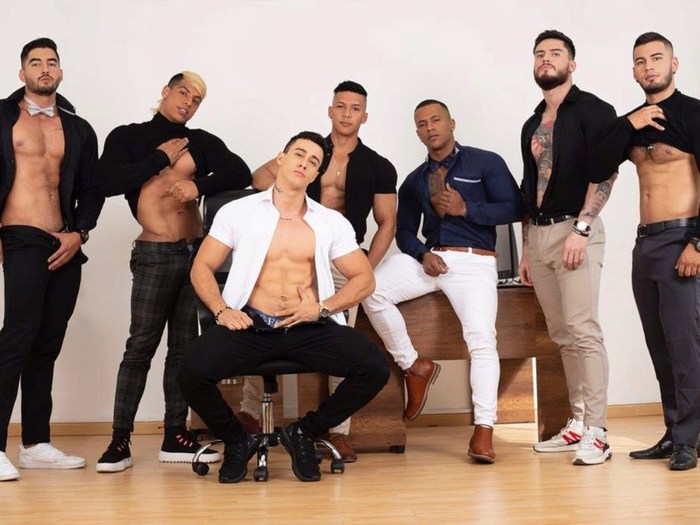 Flirt4Free The Bosses Shirtless Muscle Hunks Cam Models