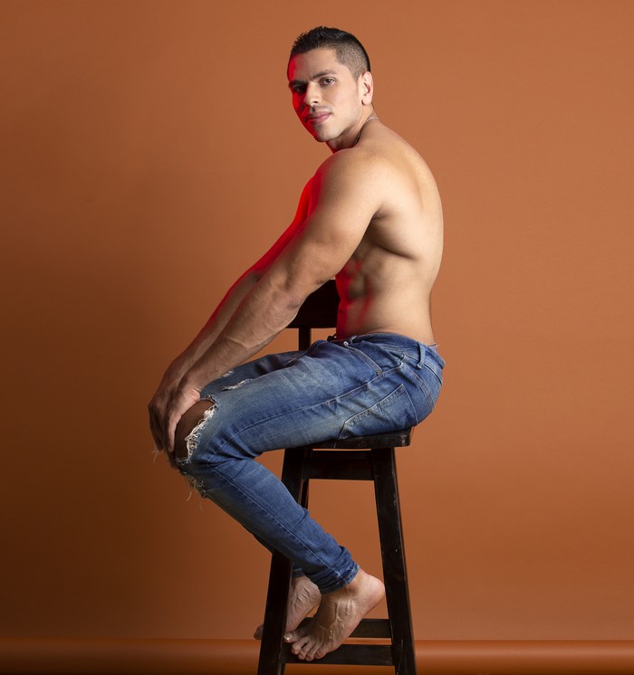 Justin Karter Flirt4Free Male Cam Model Latino Muscle Hunk
